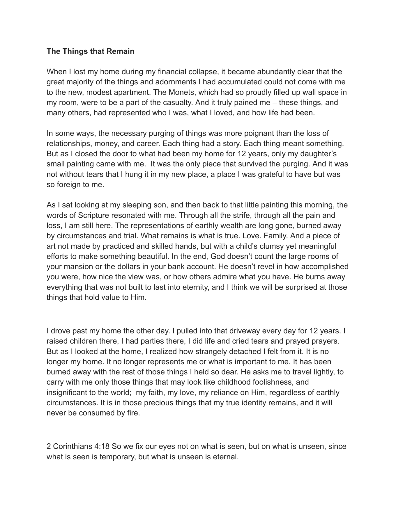 Page 2 of Dross by Regina Brassil